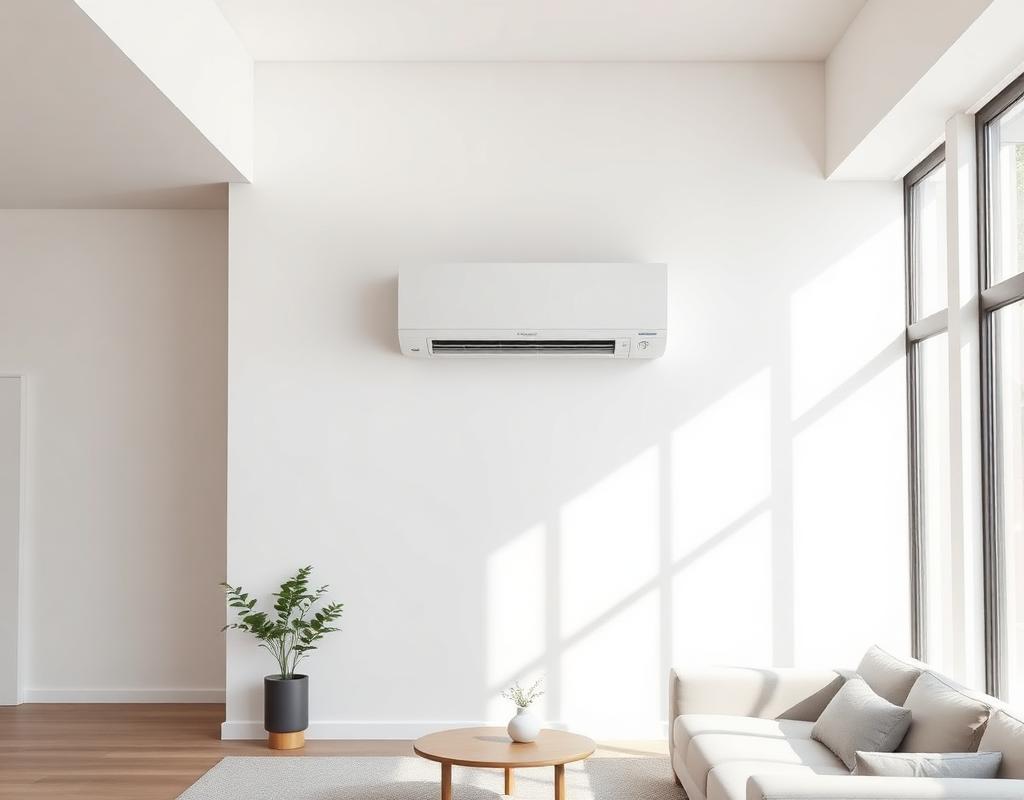 Nappali split klíma – modern lakás