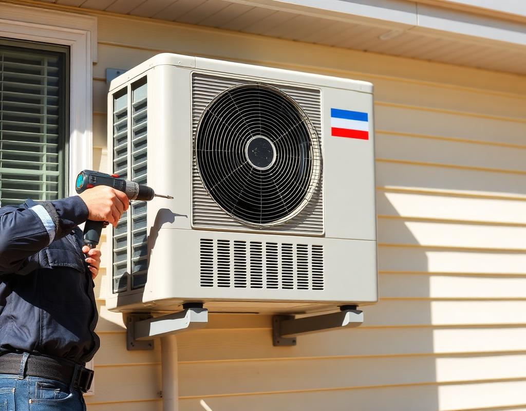 Kültéri egység telepítés – Budaörs